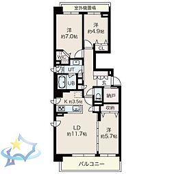札幌市営南北線 幌平橋駅 徒歩17分 4階/-