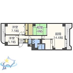 札幌市営東西線 発寒南駅 徒歩17分
