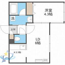 札幌市営東西線 西28丁目駅 徒歩10分 4階/-