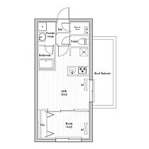 東京都渋谷区本町5丁目8-11（賃貸マンション1LDK・5階・34.80㎡） その2