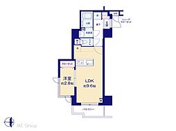 日神パレステージ西池袋 1LDKの間取図画像