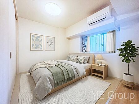 爽やかな日差しがお部屋全体を優しく包み込んでくれます　※家具はCGです