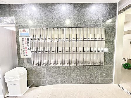 雨に濡れずに郵便物が受け取れます