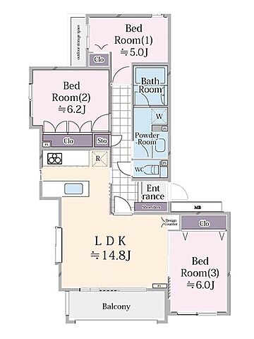 間取り 上井草ヒルズ 2階/-