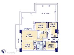 間取図画像 4LDK