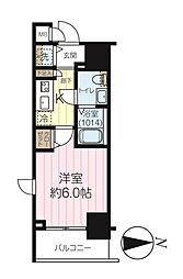 間取図画像 1K