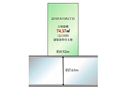 物件画像 淀川区木川西2丁目　建築条件付き土地