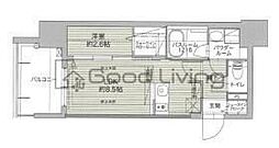 GRANFOREHakataWaterFront 1LDKの間取図画像