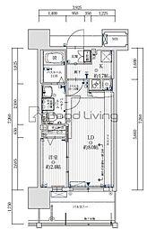 グランフォーレプライム大手門 1LDKの間取図画像