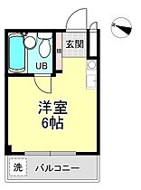 AOBAハイツ 205 ｜ 埼玉県さいたま市南区鹿手袋4丁目18-13（賃貸マンション1K・2階・14.45㎡） その2