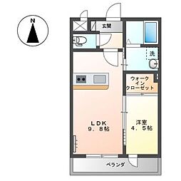 フォレストタウン2 2階/202