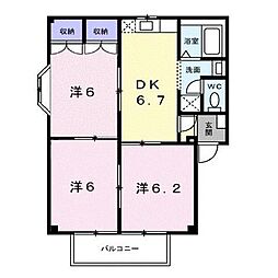 シティハイツ大門Ｂ 2階/201