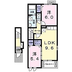 クワトロ　ジール 2階/202