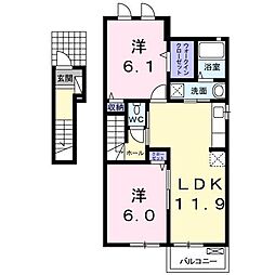 ベーネソプラ　Ａ 2階/201