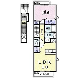 リヴィエールA 2階/201