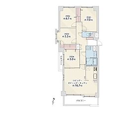 間取図画像 4LDK