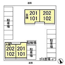 Ｆｏｎｔａｎａ B101 ｜ 栃木県足利市猿田町（賃貸アパート1LDK・1階・52.86㎡） その11