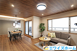 リフォーム済　エクセルヴュー御崎公園・203号室 ‐ 3DKのリビング/ダイニング