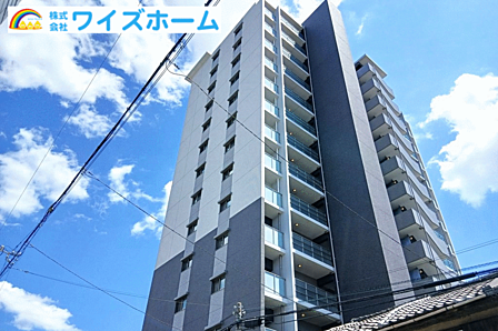 マンションの外観です。北加賀屋駅徒歩7分・ペット相談可。現地のご案内も受付中です(夜間・オンライン相談も歓迎)