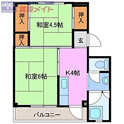 🉐敷金礼金0円！🉐ビレッジハウス上野服部1号棟