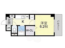 アプライズ 1Kの間取図画像