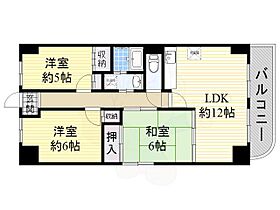 大阪府高槻市城西町1番27号（賃貸マンション3LDK・3階・66.00㎡） その2