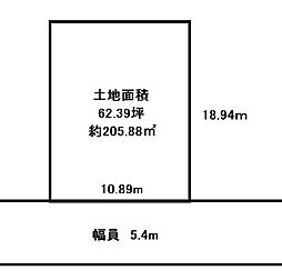 大阪府大阪市生野区新今里6丁目12-8の土地画像