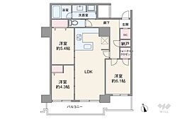 間取図画像 3LDK