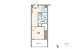 丸新マンション荻窪 1DKの間取図画像