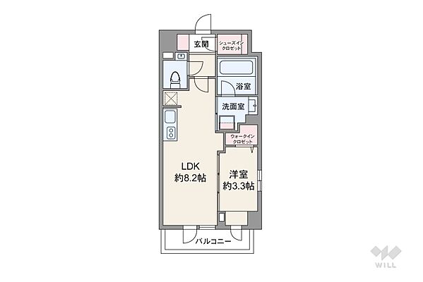 間取り デュオステージ中野 2階/-
