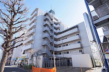 グリーンキャピタル南阿佐ヶ谷の外観(北西側から)