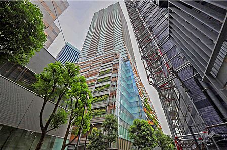 ブリリアタワー池袋の外観(北西側から)