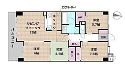 Tステージ水源公園 4SLDKの間取図画像