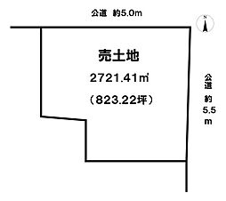 売土地　浅野字大西裏