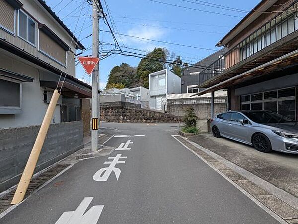 Beautiful mountainous landscape with colorful sky
