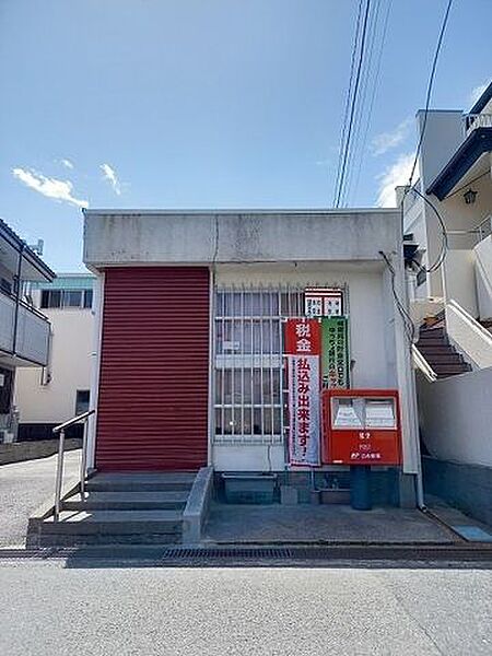 Beautiful mountainous landscape with colorful sky