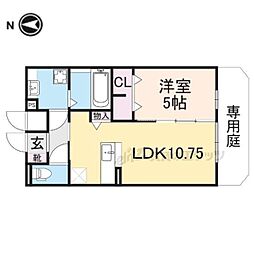 プラナス 1LDKの間取図画像
