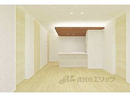 近鉄奈良線 生駒駅 徒歩9分の賃貸アパート 2階2LDKのリビング/ダイニング