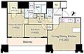 THEROPPONGITOKYOSUPERIORRESIDENCE20階45.8万円