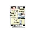 クイーンズイン菊陽9階7.5万円