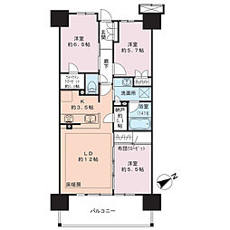 間取図画像 3SLDK