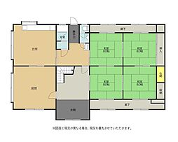 長浜市七条町　中古戸建 8DKの間取り