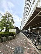 お子様の自転車に最適な駐輪場となっております。　※空きあります。