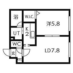 🉐敷金礼金0円！🉐ブランノワール厚別南