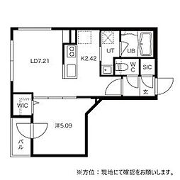 Grand　Success　Lusso(グランドサクセス　ルッソ) 4階1LDKの間取り