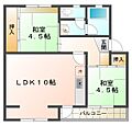 垂水上高丸住宅B棟4階4.2万円