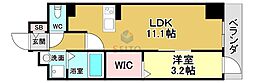ECORO TOYONAKA 1LDKの間取図画像