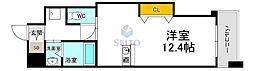 パストラーレ江坂 ワンルームの間取図画像