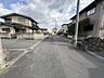 外観：建物南側の全面道路です。幅6ｍいわき市道。