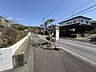外観：前面道路です。南側道路幅12ｍ公道です。